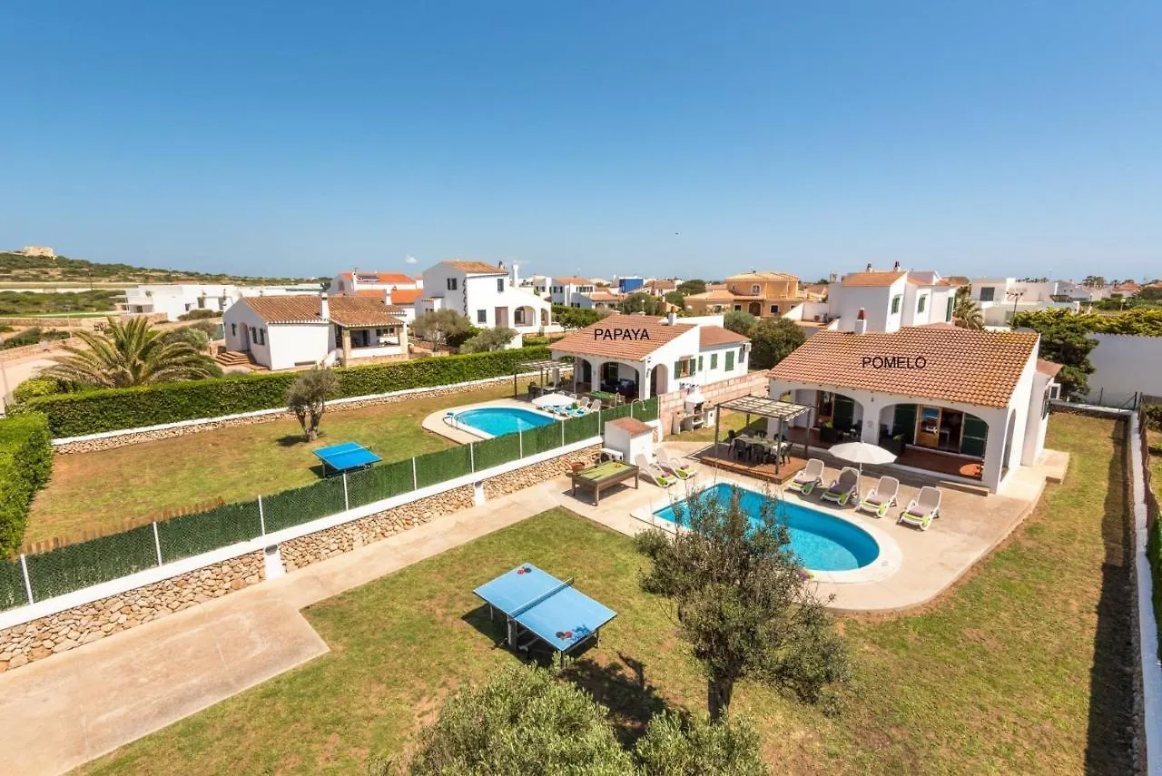 Villas Pomelo & Papaya Cala'N Blanes  0*, Cala'N Blanes (Menorca) Spain